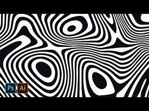 Liquify Lines Effect | Photoshop & Illustrator