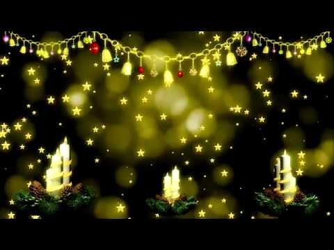 4K Merry Christmas Video Background, Christmas Light Motion Background.