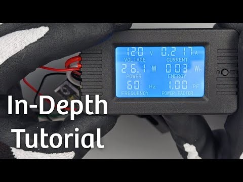 🔌 How to Wire Up AC Current Voltage Amperage Power Energy Panel Meter Multi-Function Power Monitor 💡