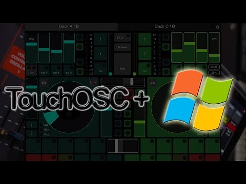 Setting up TouchOSC in Windows 10