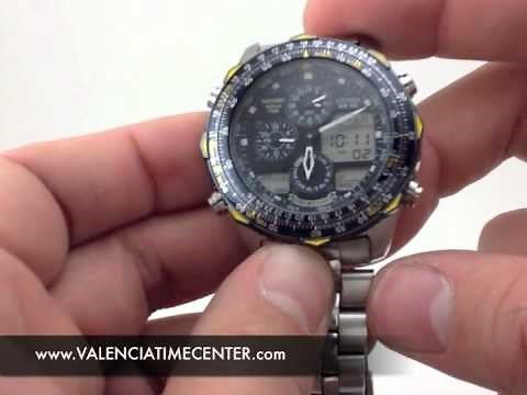How to set Citizen Navihawk 1st Gen. Caliber C300 by Valencia Time Center