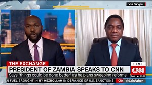 9.3K views · 128 reactions | In a wide-ranging conversation with CNN's Larry Madowo, Zambia’s new president Hakainde Hichilema shares his strategy to build back the country’s economy and get Covid-19 under control. | CNN Africa | Facebook