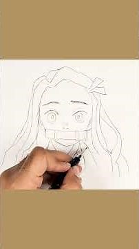 Nezuko kamado From Demon Slayer Learn How to draw| Manga Art | step by step Easy Drawing