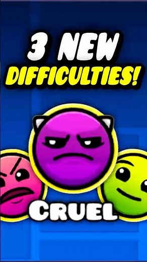 New Level Difficulties In Geometry Dash! #geometrydash