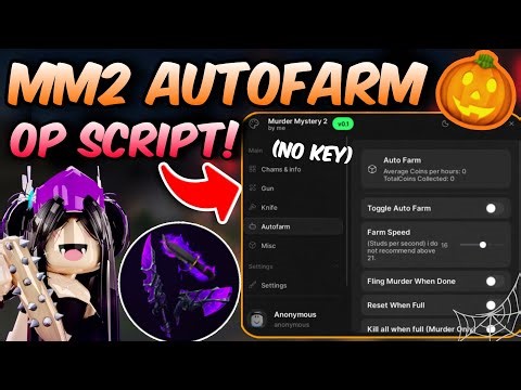 🎃 MM2 SCRIPT │ NO KEY, AUTOFARM, AIMBOT, ESP │ 🎃 HALLOWEEN UPDATE 2025👻