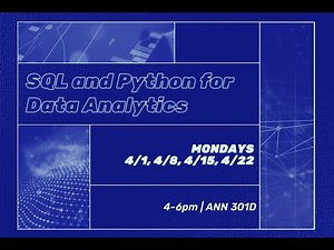 SQL and Python for Data Analytics: Intro to Python