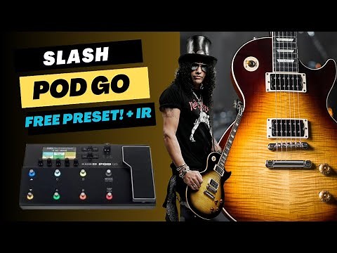 SLASH Line 6 Pod Go Free Presets + IR