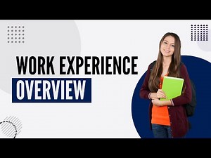 Year 10 Work Experience Overview