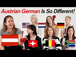Austrian German l Can Germanic Language Speakers Understand Austrian German?