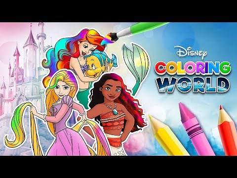 Disney Coloring World - create, color and play!