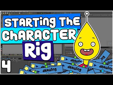 Starting the CHARACTER RIG | Toon Boom Harmony Rigging Tutorial | Part 4