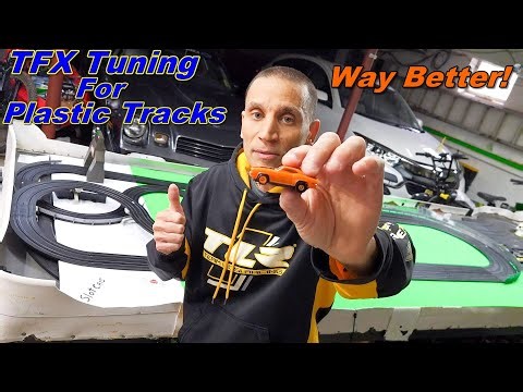 TFX Slot Car tuning for AFX type plastic tracks