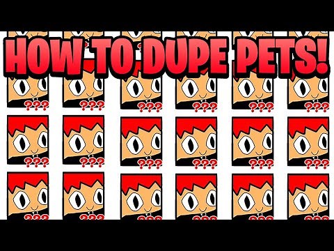 🚀*TUTORIAL*👉 HOW to DUPE PETS in Pet Simulator X