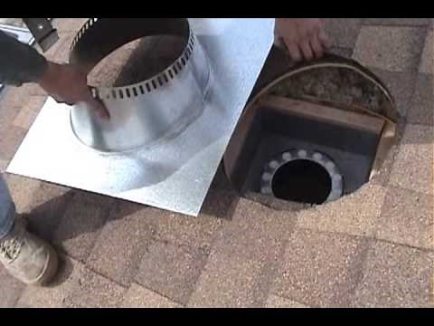 WOOD STOVE INSTALLATION START TO FIRE