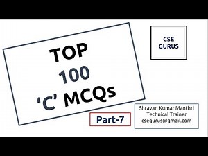 Technical C : part 7