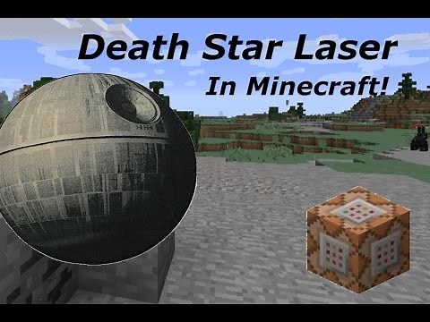 [::] Death Star Laser in Minecraft! (Tutorial in Description)