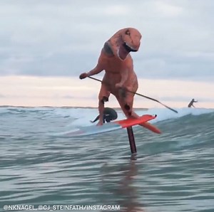 724K views · 7.4K reactions | Who said T-Rexes are just land dinosaurs? | ESPN | Facebook