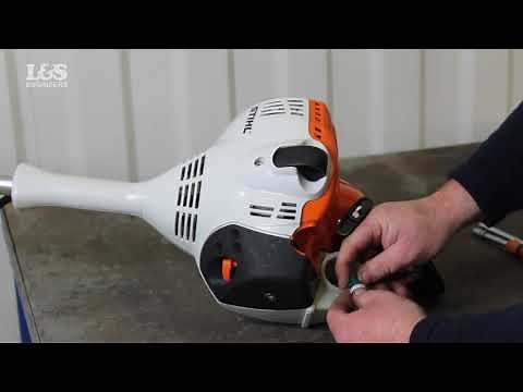 How to Change the Fuel Cap & Fuel Filter on a Stihl FS56 & 56R Brushcutter | L&S Engineers