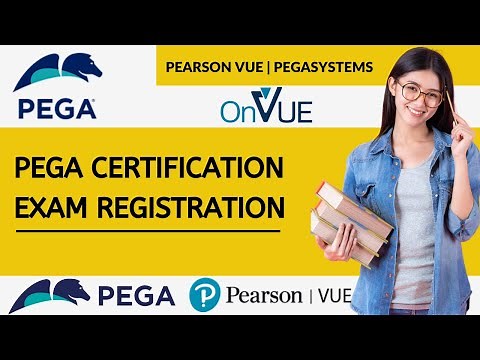 Pega Certification Exam Registration Process | Pega Pearson Vue Account Creation