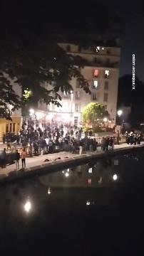 Coupe de France Nice-Lens : les images de la rixe impliquant des supporteurs niçois à Paris