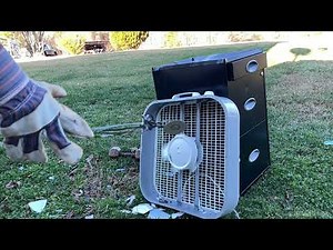 Lasko Box Fan Destruction
