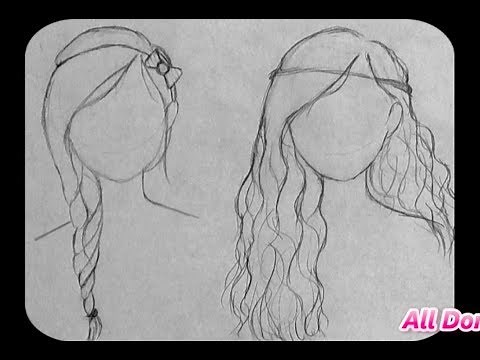 ♡How To Draw cute hairstyles for beginners! (Part TWO)♡