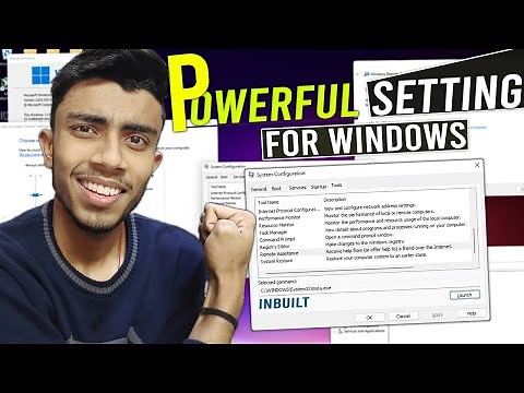 MSConfig Windows Most PowerFul Tool But No One Knows it! Improve Performance and Boot-up Time