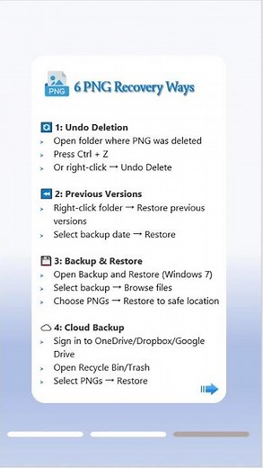Recover Lost or Deleted PNG Images on Windows!#png #filerecovery