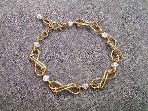 How to do simple Infinity bracelet for beginners 202