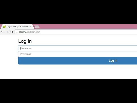 Spring Boot Security - Custom Login Page Example | JavaInUse