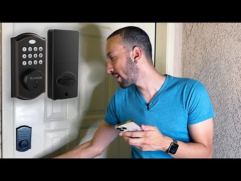 ELAMOR WiFi Keyless Smart Door Lock