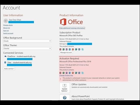 Microsoft Office 365 License issues | WINDOWS 10