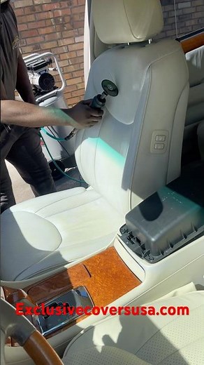 Lexus ls430 with new replacement upholstery #lexus #lexusls430 #carcare