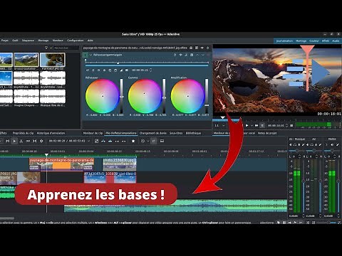 Kdenlive #1 : La prise en main en 7 minutes