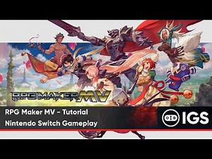 RPG Maker MV - Tutorial | Nintendo Switch Gameplay
