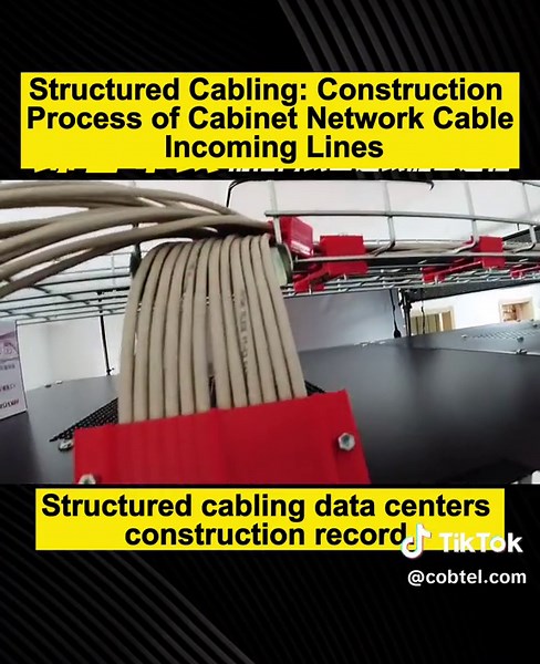 Structured cabling: construction process of cabinet network cable incoming lines. #cable #cabling #cables #datacenter #datacenters #structuredcabling #lowvoltage #lowvoltagetech #lowvoltagetechnician #cabinets #cabinet #wiring #wiringhack #manufacturer #manufacturers #supplier #b2b