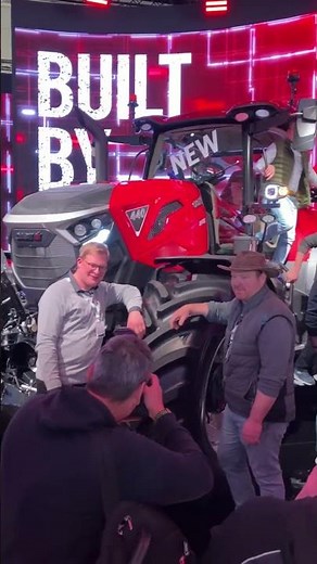NEW Case IH Optum tractor reveal at Agritechnica 2025 #caseih #agritechnica