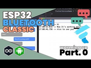 ESP32 | BLUETOOTH CLASSIC | FLUTTER - Let's build BT Serial based on the examples. (Ft. Chat App)