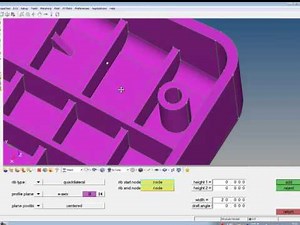 【HyperMesh基本操作動画 #11】 リブ作成（形状）