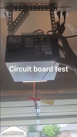 test your Chamberlain, liftmaster circuit board