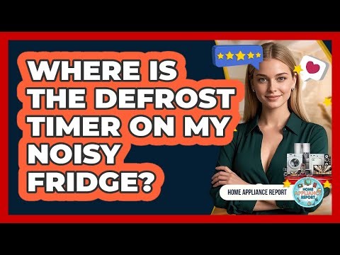 Where Is The Defrost Timer On My Noisy Fridge?
