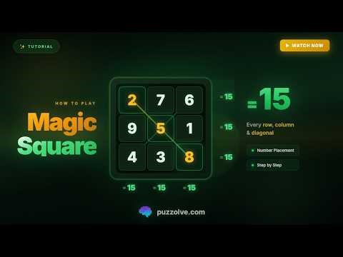 How to Play Magic Square | Learn the Rules in Under 1 Minute