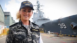 Take a look at life on board the Green Ghost - Guided Missile Destroyer #HMASHobart 💚👻 | Royal Australian Navy