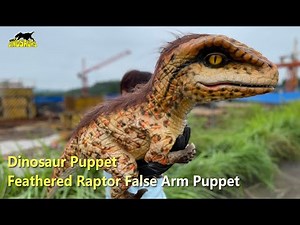 Realistic Feathered Raptor False Arm Puppet | Puppets