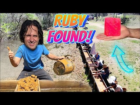 Deep Red Ruby Gemstones Found in North Carolina! Cherokee Mine
