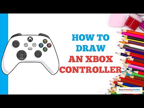 How to Draw an Xbox Controller in a Few Easy Steps: Drawing Tutorial for Beginner Artists