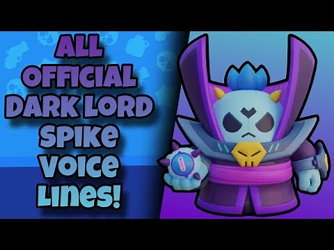 Dark Lord Spike Voice Lines | Brawl Stars