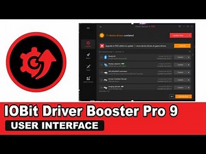IOBit Driver Booster Pro 9 0 1 104 User Interface