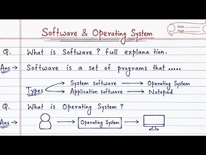 Computer Class Day #6 | Computer Software & Operating System