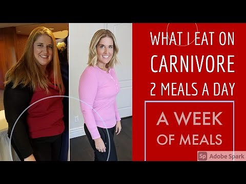 What I Eat on Carnivore Diet: 2 Meals a Day (One Full Week Of Meals and Weight Loss Update)